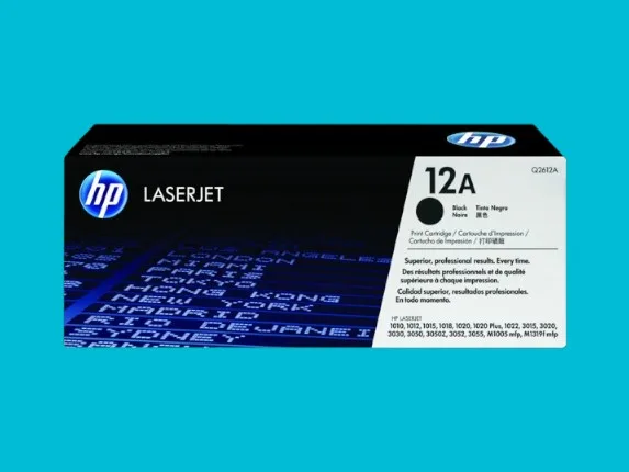 HP 12A Black Toner Cartridge