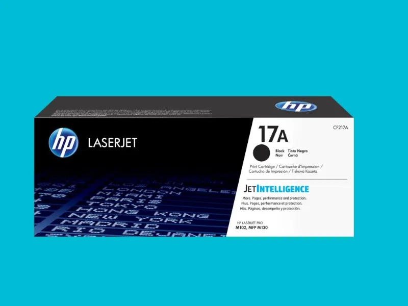 HP 17A Black Original LaserJet Toner Cartridge (CF217A)