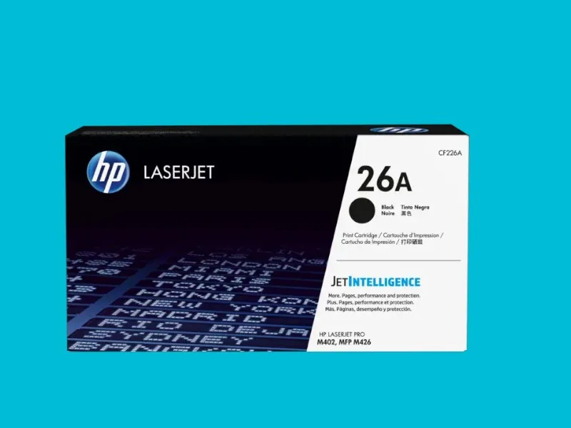HP 26A Black Original LaserJet Toner Cartridge (CF226A)