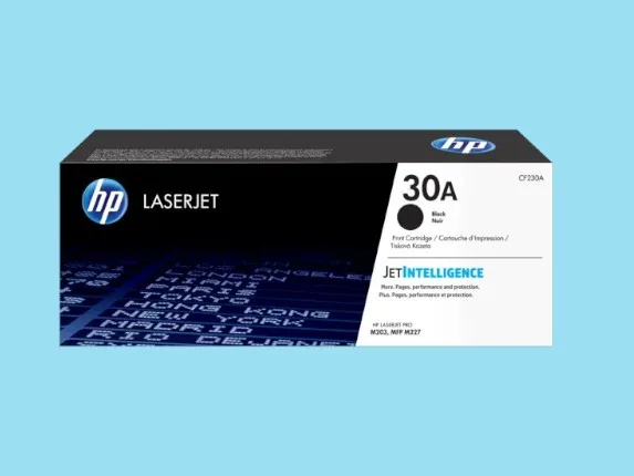 HP 30A Black Original LaserJet Toner Cartridge (CF230A)