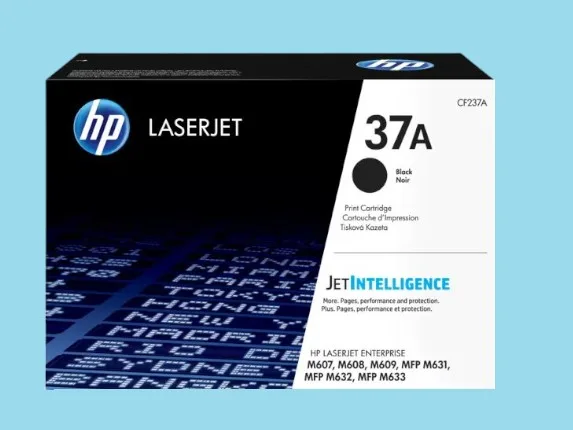 HP 37A Black Original LaserJet Toner Cartridge (CF237A)