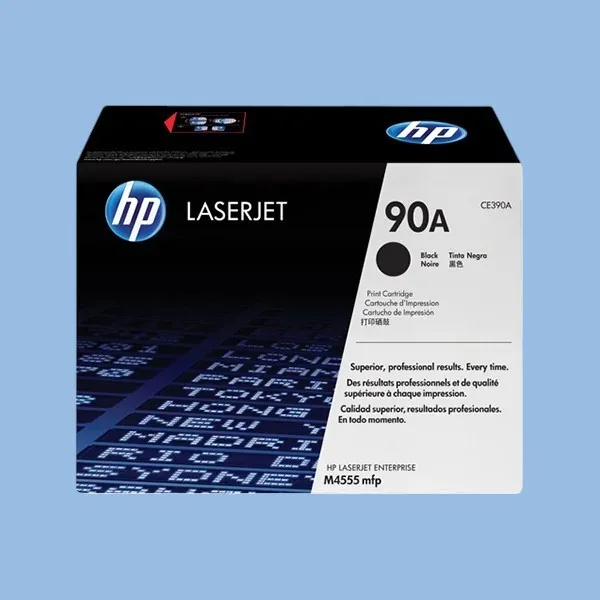 HP 90A Black Original LaserJet Toner Cartridge (CE390A)