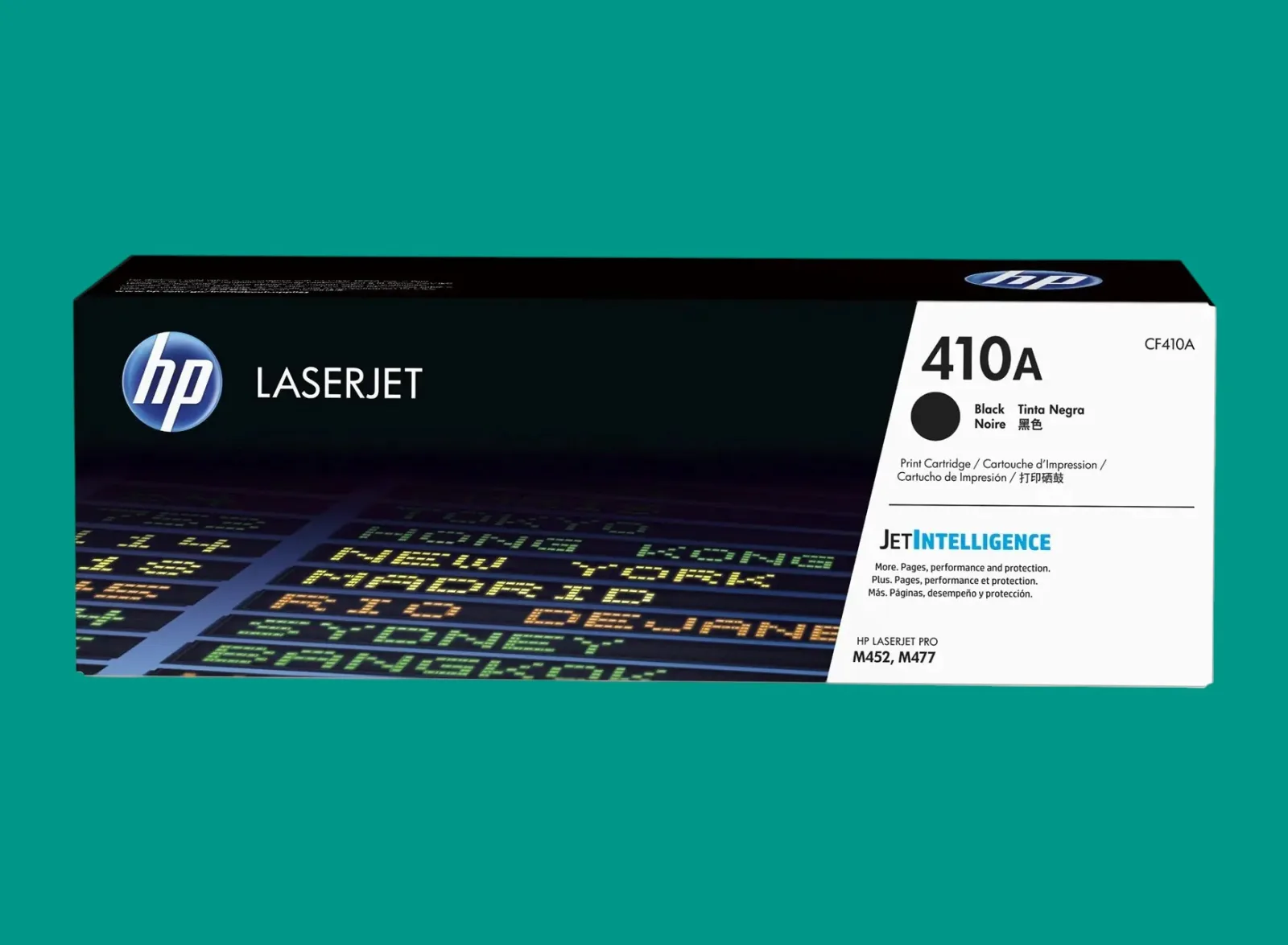 HP 410A Black Original LaserJet Toner Cartridge (CF410A)