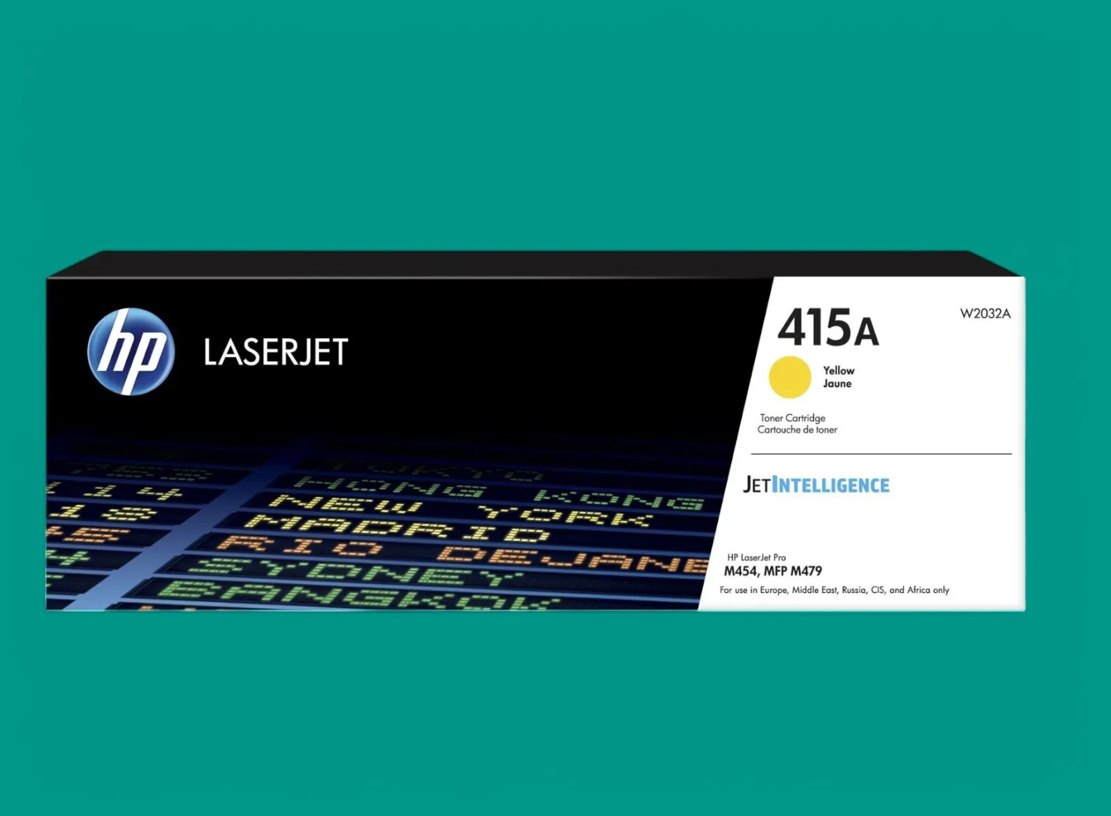 HP 415A Yellow Original LaserJet Toner Cartridge (W2032A)