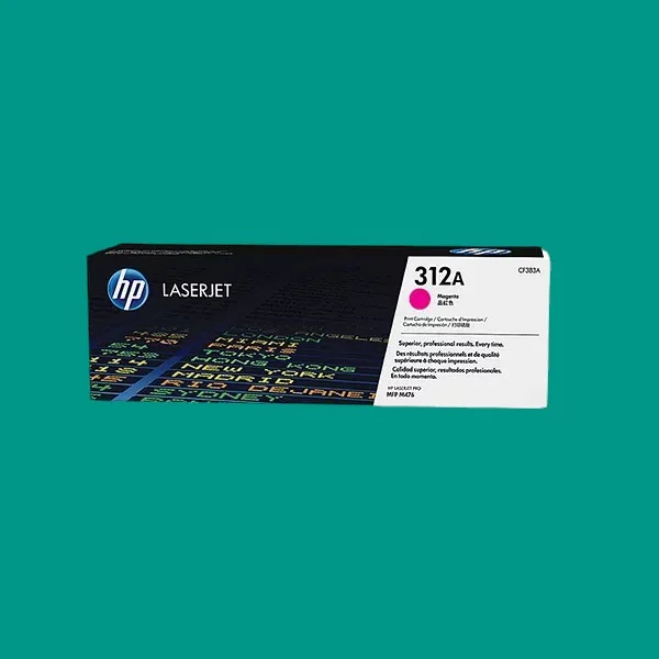 HP 312A Magenta Original LaserJet Toner Cartridge (CF383A)