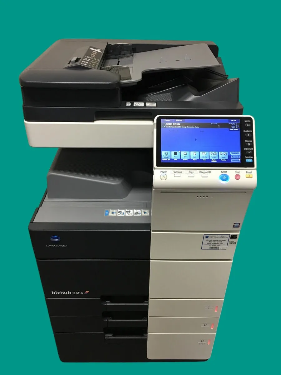 Konica Minolta Bizhub C454 Color Multifunction Printer