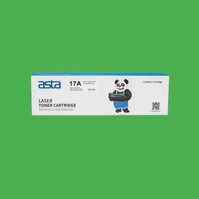Asta 17A Compatible Black Toner Cartridge (CF217A)