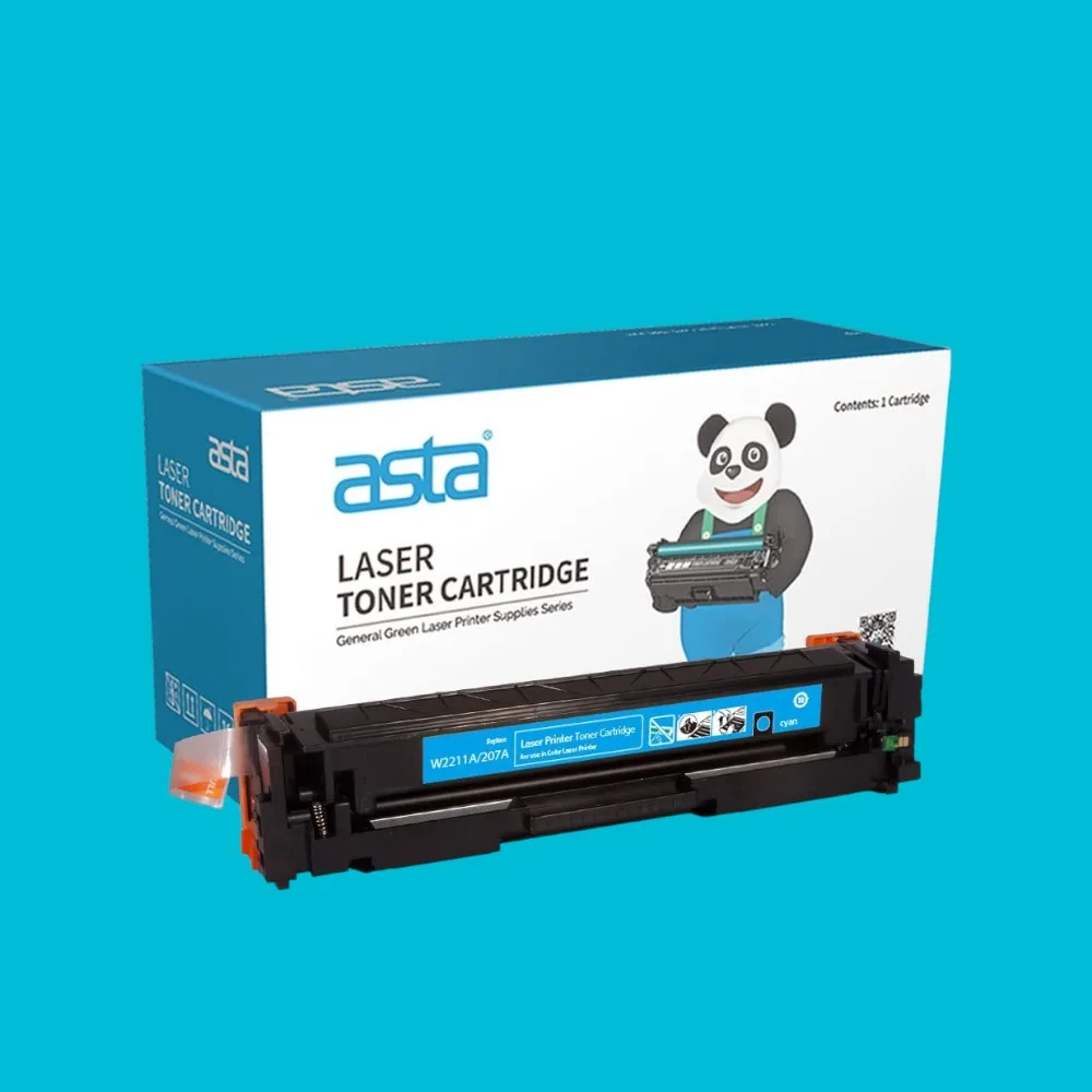 Asta HP 207A Cyan Original Laser Toner Cartridge (W2211A)