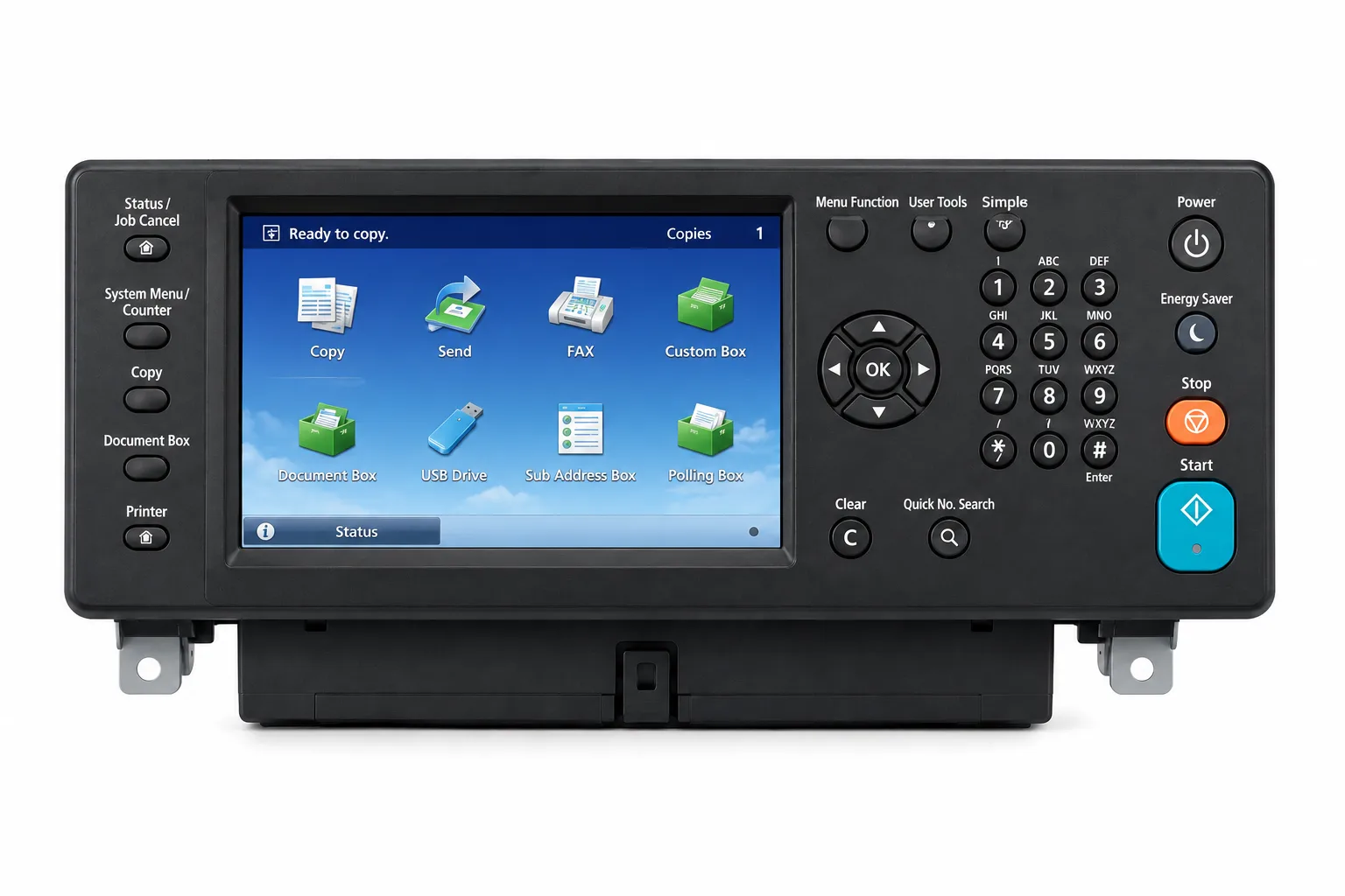 Kyocera ECOSYS KM-2560 Control Panel Assembly
