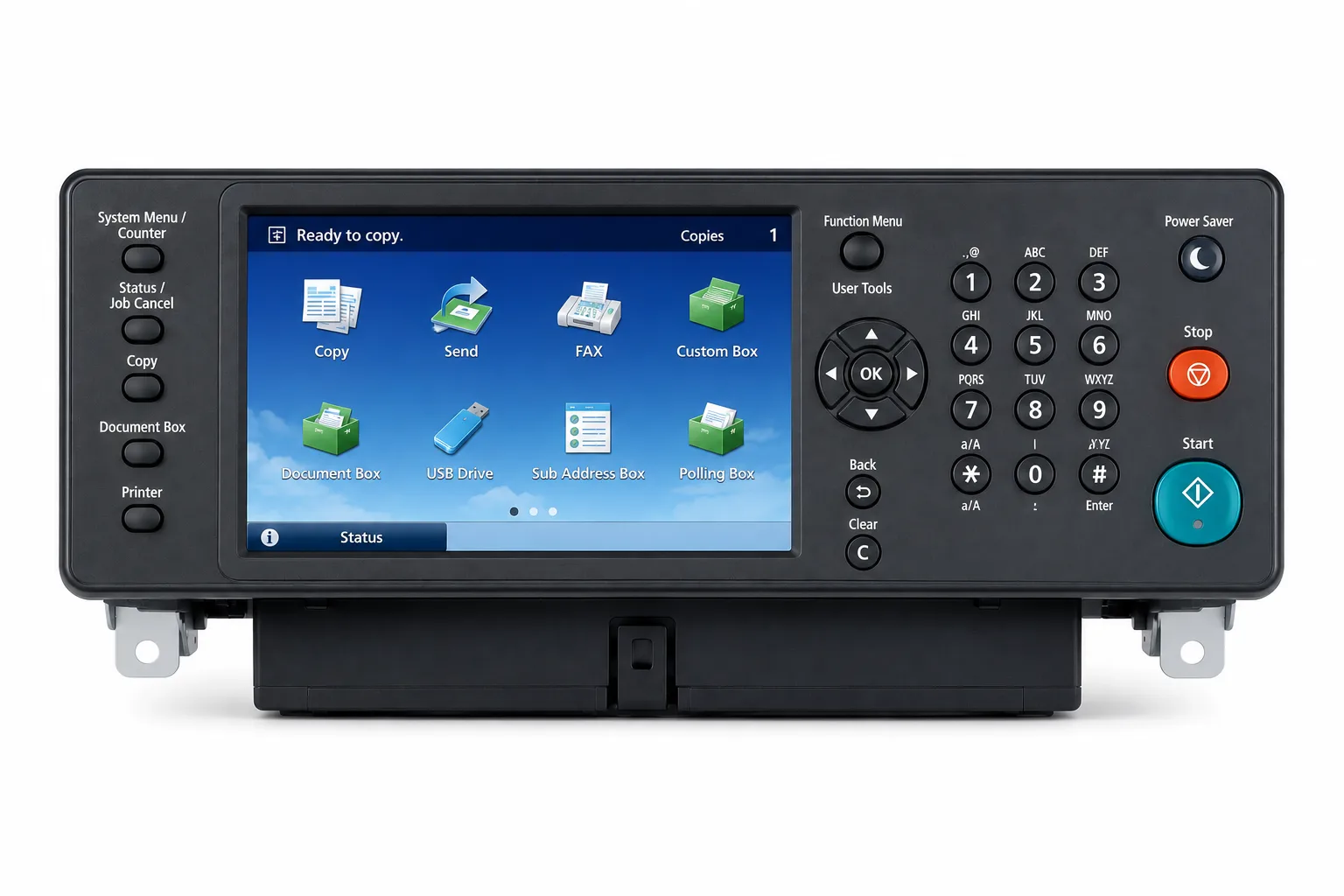 Kyocera TA180 / TA220 Control Panel Assembly