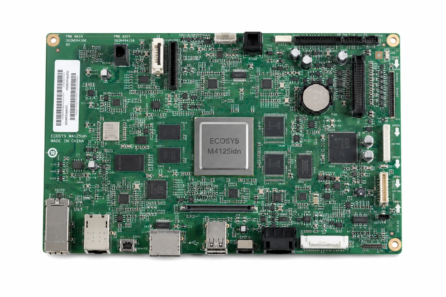 KYOCERA ECOSYS M4125idn Main Board (Formatter / Engine Control Board)
