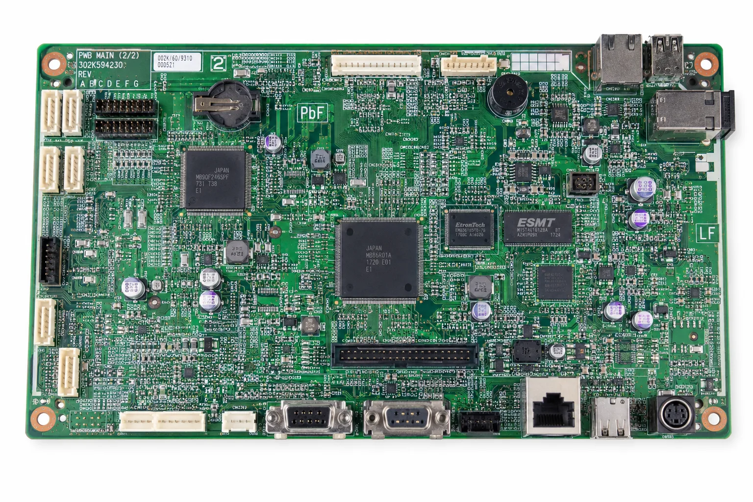 Kyocera KM2560 Main Board (Engine/Main Control PCB)