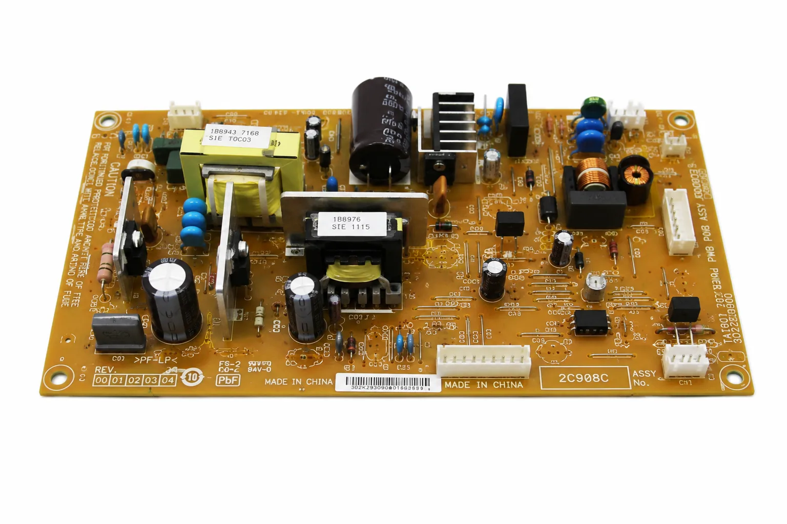 Kyocera TA180/TA181/TA220/TA221 Power Board (Power Supply PCB)