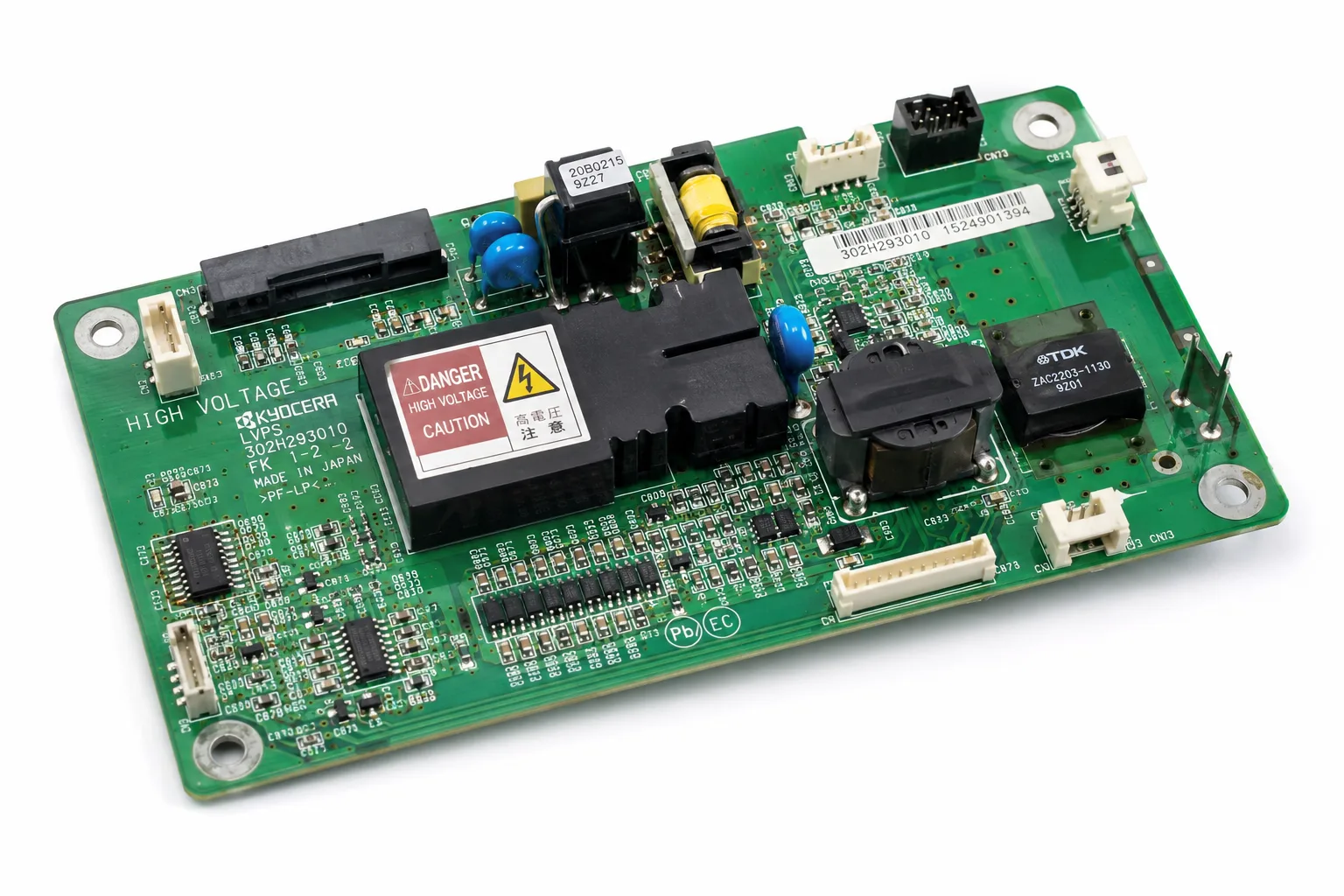 Kyocera TA1800/TA1801 High Voltage Board (HVPS PCB)