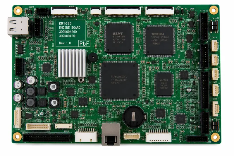 Kyocera KM1635 Engine Board (Main Engine PCB)