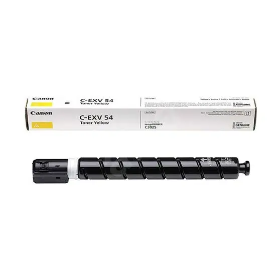 Canon C-EXV54 Yellow Original Laser Toner Cartridge (1397C002AA)