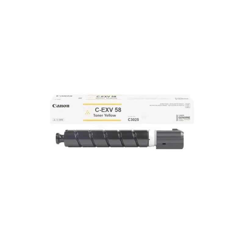 Canon C-EXV58 Yellow Original Toner Cartridge