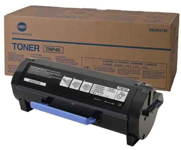 Konica Minolta TNP-46 (A6VK01W) Black Original Toner Cartridge