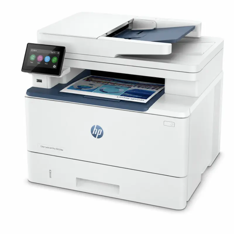 HP Color LaserJet Pro 4303fdw Wireless Multifunction Laser Printer