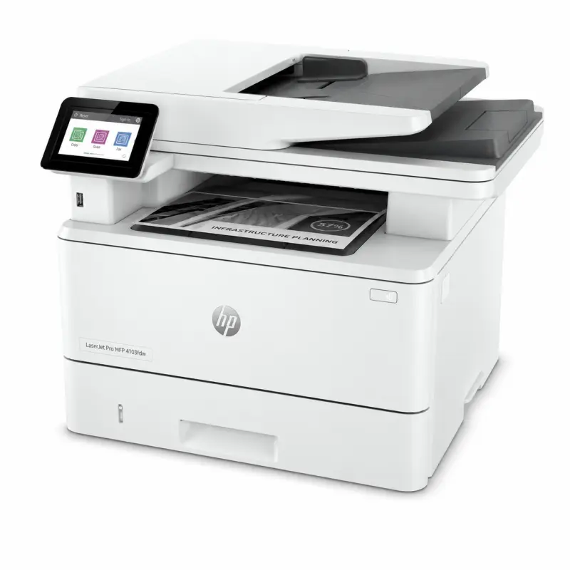 HP LaserJet Pro MFP 4103fdw Wireless Monochrome Laser Printer