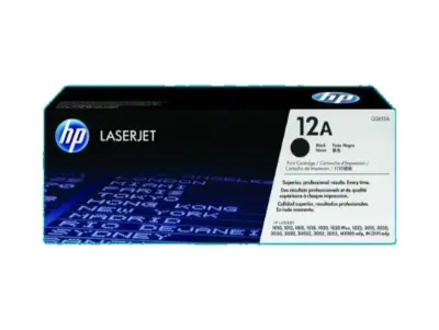 HP 12A Black Toner Cartridge