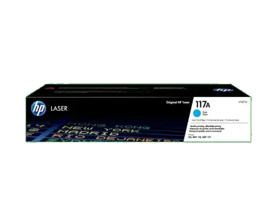 HP 117A Cyan Original Laser Toner Cartridge (W2071A)