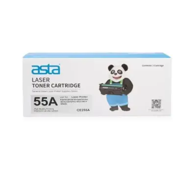 Asta 55A Black Toner Cartridge (CE255A Compatible)