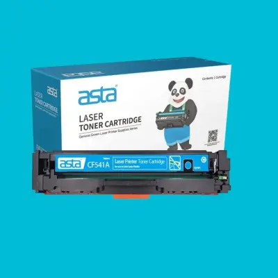 Asta HP 203A Cyan Compatible LaserJet Toner Cartridge (CF541A)