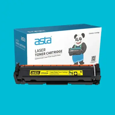 Asta HP 205A Yellow Compatible LaserJet Toner Cartridge (W2212A)