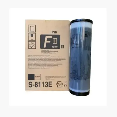 Ink Cartridge S-8113 FII Type E RZ/MZ/EZ for Riso SF5350 SF9350 Series Digital Duplicators