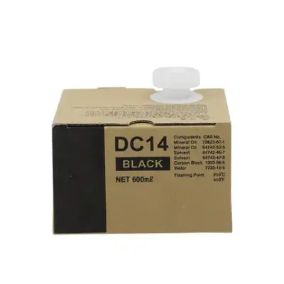 Original Duplo G-14 Black Ink 600ml for DP-M420, DP-C120, DP-C110 & DP Series Digital Duplicators
