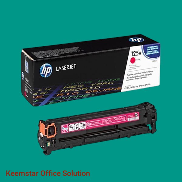 Original HP 125A Magenta Toner Cartridge (CB543A) – High-Quality Printing for LaserJet CP1215, CP1515n, CP1518ni, CM1312 MFP