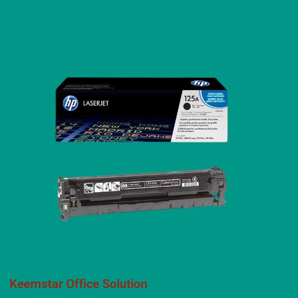 HP 125A Black Original LaserJet Toner Cartridge (CB540A) – High-Quality Printing & Reliable Performance