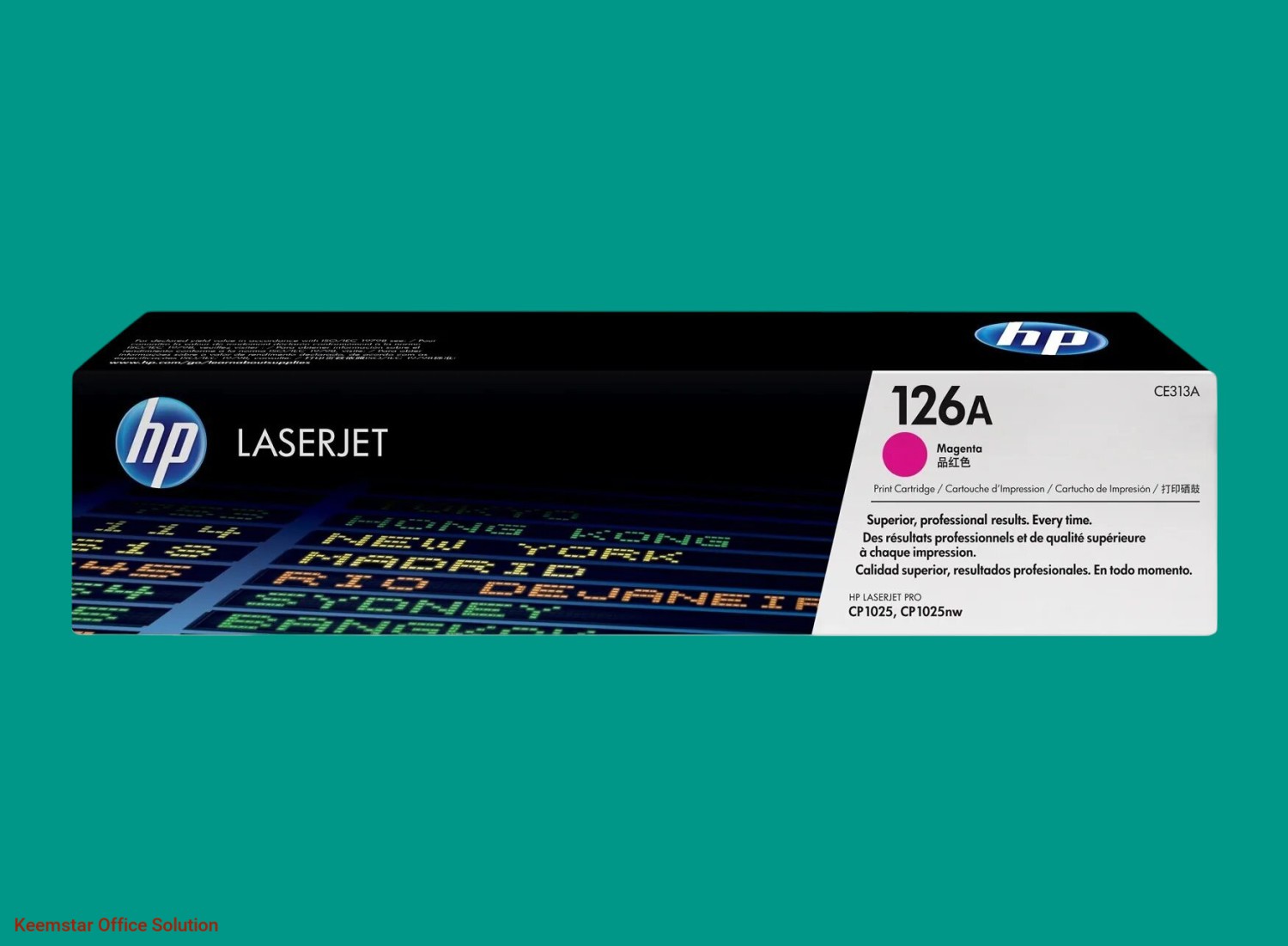 Original HP 126A Magenta Toner Cartridge (CE313A) – High-Quality, Vivid Color Printing for LaserJet Printers