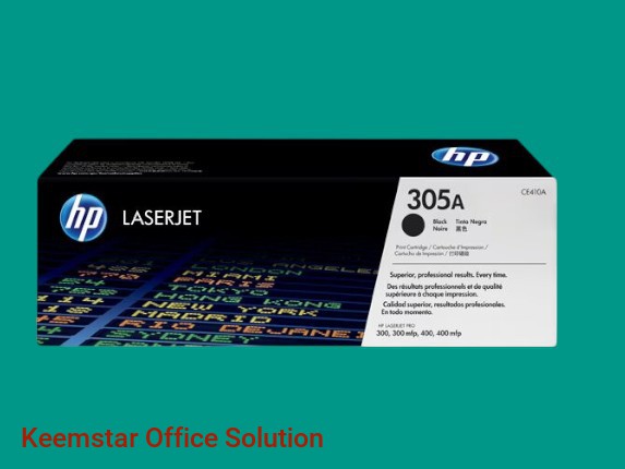 HP 305A Black Original LaserJet Toner Cartridge (CE410A) – High-Yield, Crisp & Reliable Printing