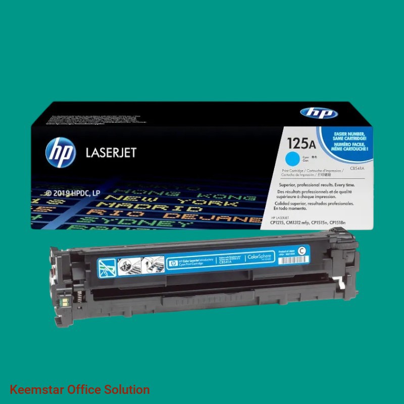 Original HP 125A Cyan Toner Cartridge (CB541A) – High-Quality, Reliable & Vivid Printing