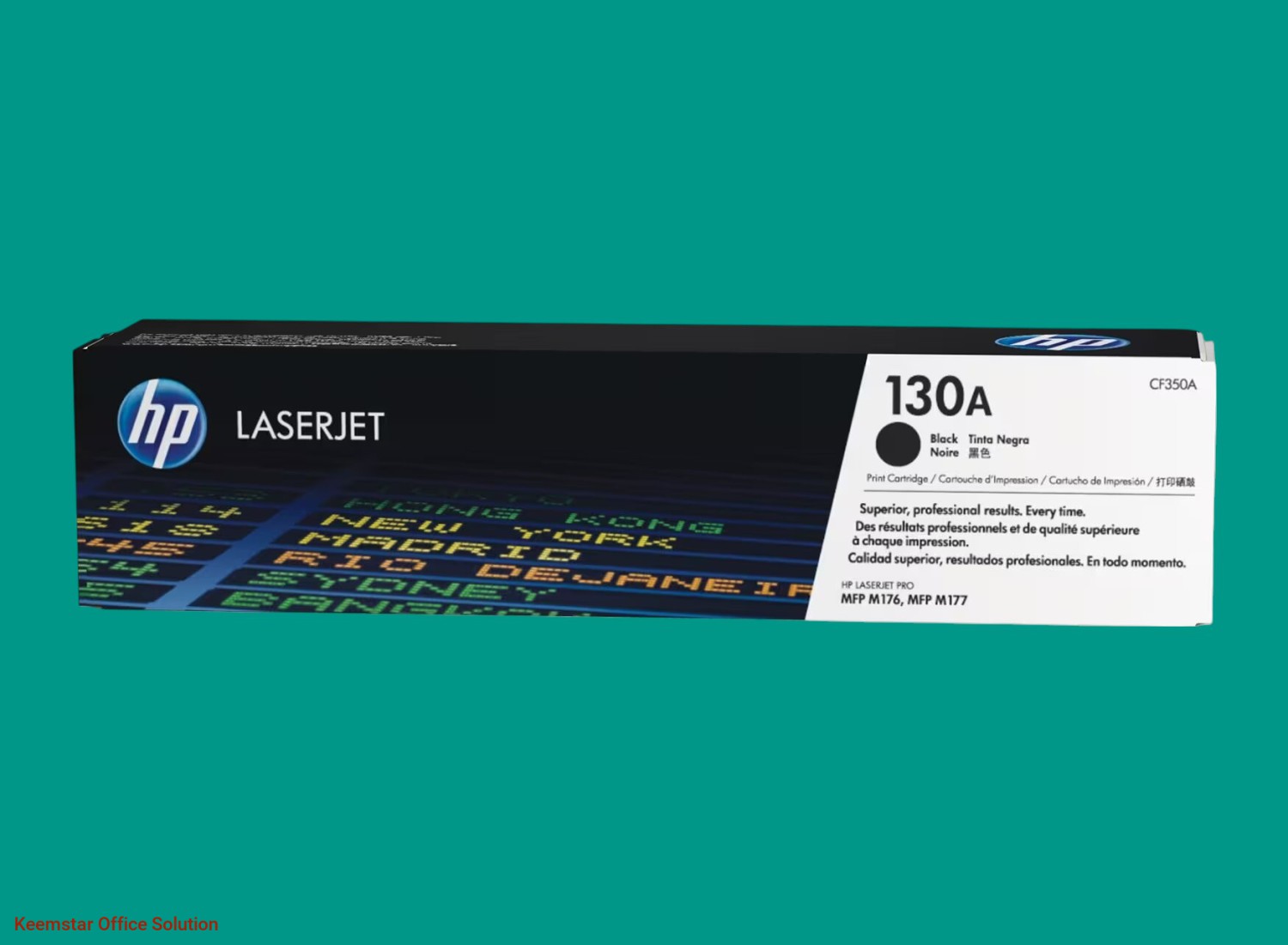 ✅ Original HP 130A Black Toner Cartridge (CF350A) - High Quality, Reliable & Genuine Printing