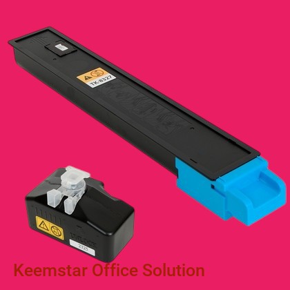 CET Kyocera TK-8325C Cyan Toner Cartridge for TASKalfa 2551ci & Copystar CS2551ci - 12,000 Pages