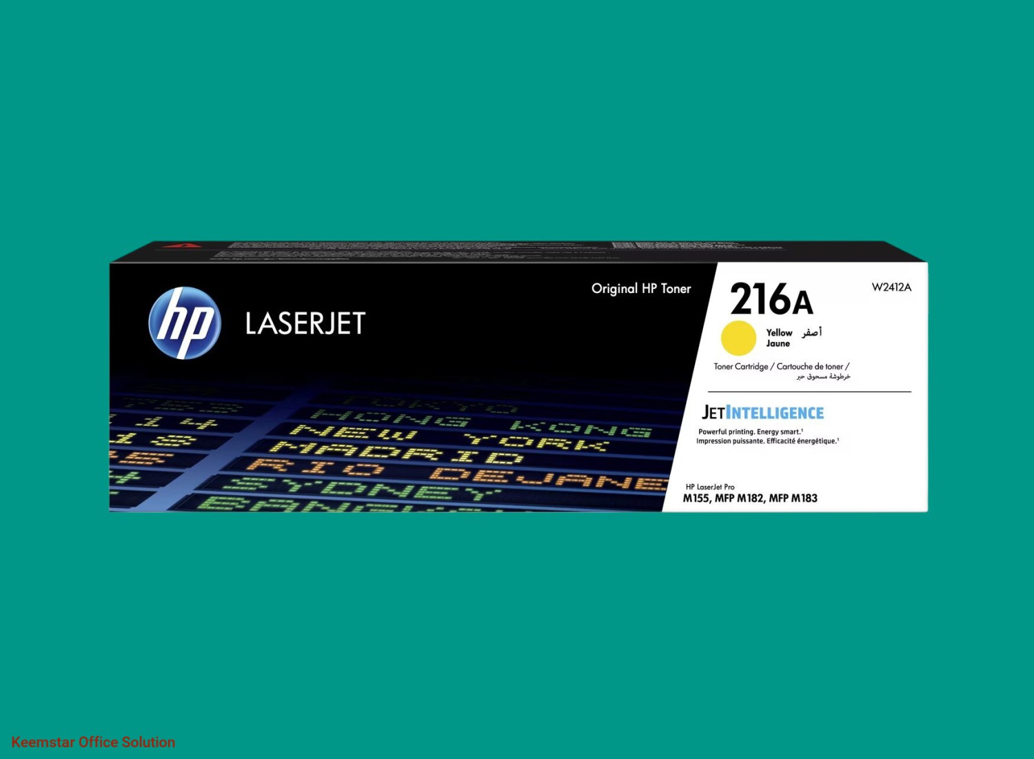 Original HP 216A Yellow Toner Cartridge (W2412A) | High-Quality & Reliable Printing