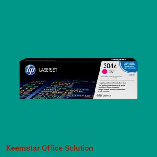 HP 304A Magenta Toner Cartridge | High-Yield | LaserJet Compatible | Vivid Color Prints