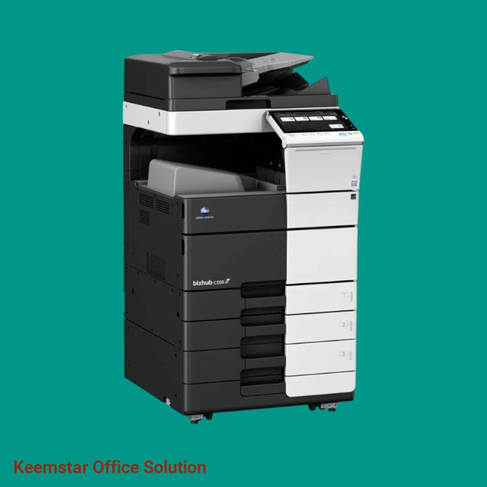 Konica Minolta Bizhub C558 Multifunction Photocopier – High-Speed, Color, and Wireless Printing Solution