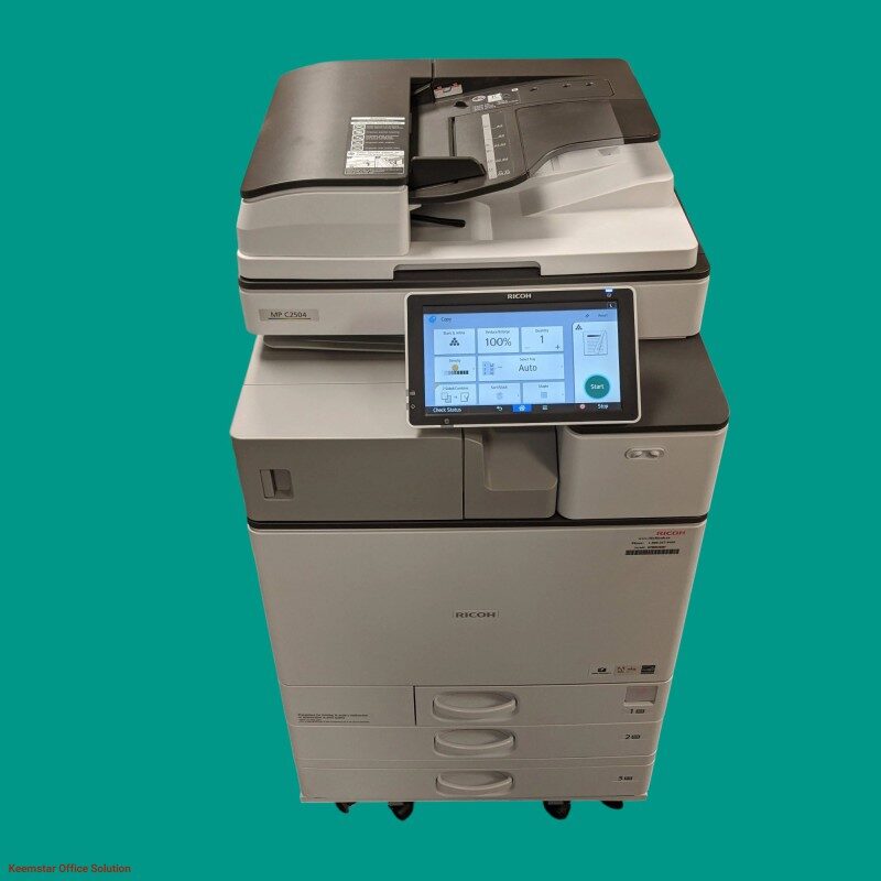 RICOH MP C2504 Color Multifunction Printer – 25ppm A3/A4 Office Copier | Print, Scan, Copy, Duplex, Network Ready