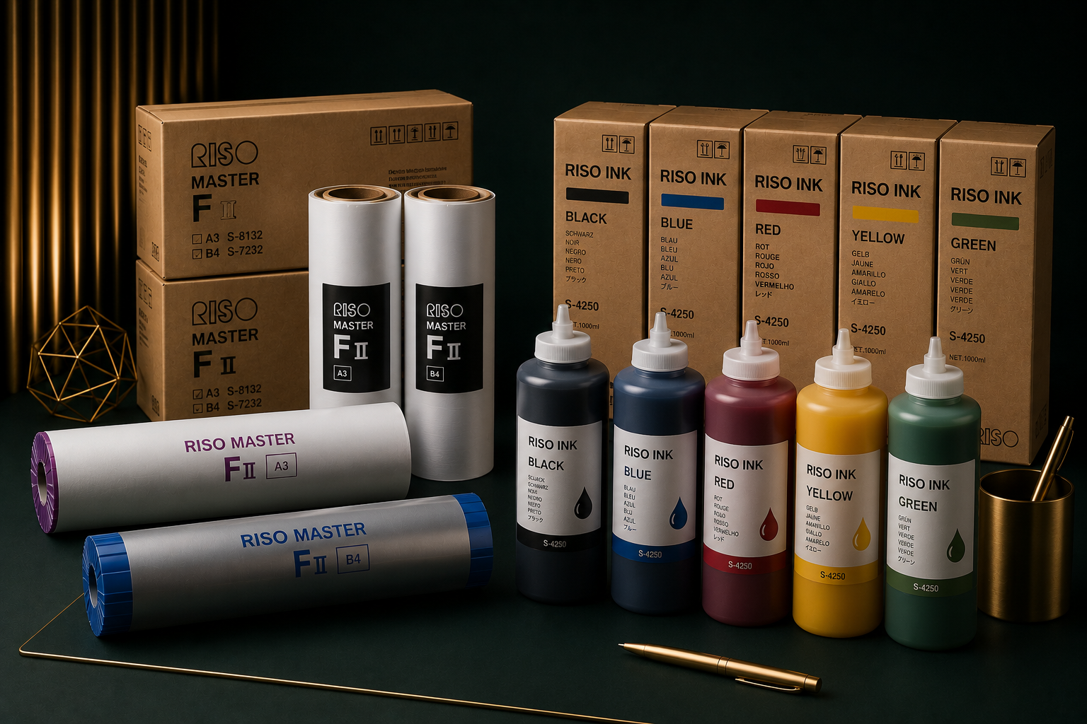 Master Rolls & Inks